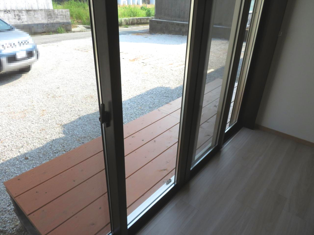 土佐市宇佐町宇佐　中古住宅の庭