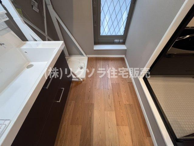 出口5丁目　中古一戸建ての脱衣所|■物件内覧・資金計画相談・住宅ローン相談、リフォーム相談、お問合せ受付中■
※当日・翌日のご内覧、ご相談はお電話でのお問合せがスムーズです！