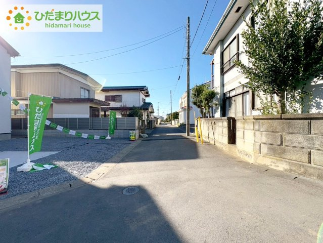 日立市相賀町1期　新築戸建の前面道路含む現地写真|閑静な住宅地で叶える静かな暮らし(^^)/