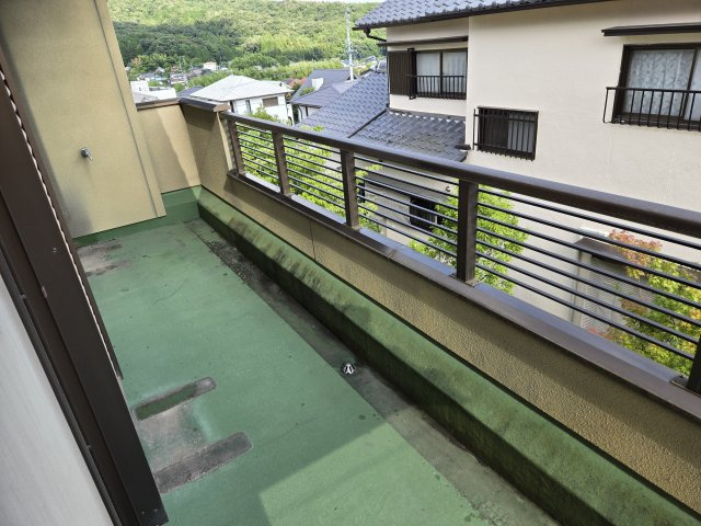 春日井石尾台のバルコニー