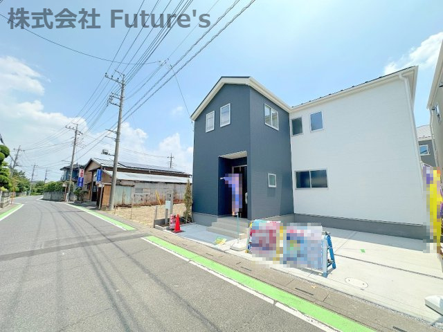 三郷市彦倉1丁目　新築戸建　全4棟　4号棟の前面道路含む現地写真|前面道路含む現地写真です。