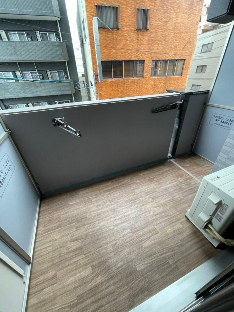 プレサンス上前津プレス　名古屋市賃貸　仲介手数料無料のバルコニー|バルコニー