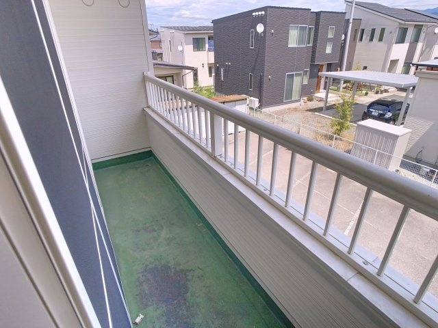 パイクプレースのバルコニー