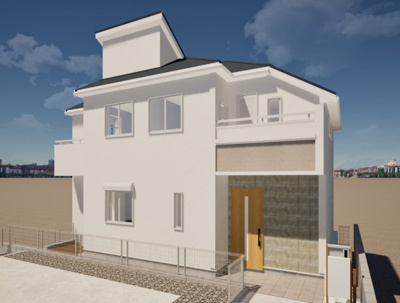 【外観パース】 | 戸建て
