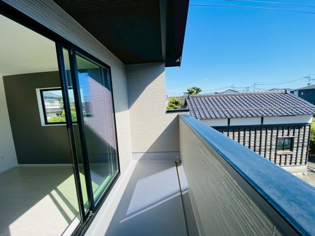 ケイアイエルデ／南区御幸西／２号棟のバルコニー