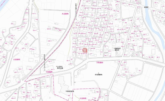 【土地図】 | 都城市下長飯町　538万円