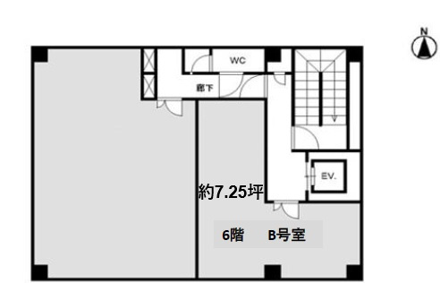 日幸ビルの区画図