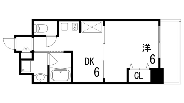 クオリス神戸本山レジデンスの間取り