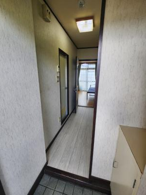 ハイライフ嵯峨の玄関