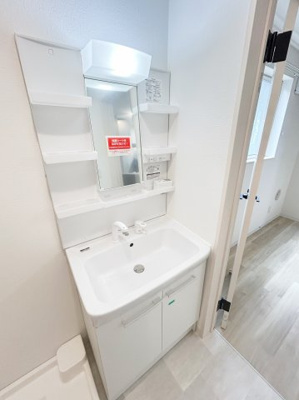 【洗面所】 | ウォーターフロント笑学 | 参考写真（同物件別部屋）