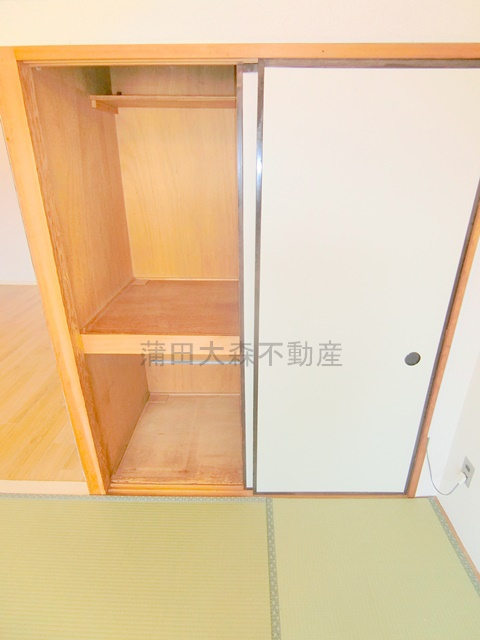 ビレッタ仲六郷の収納|和室収納　押し入れ
