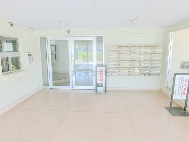 ビレッタ仲六郷のエントランス|オートロック付きのエントランス