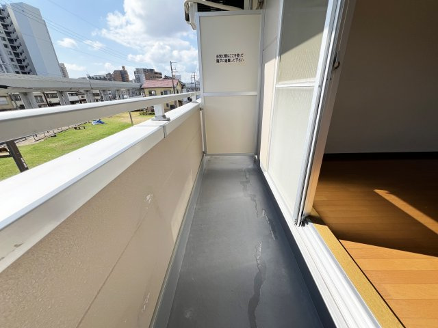 フィットハイム比島のバルコニー