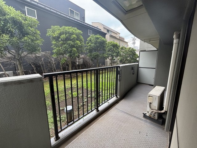モアステージ新小岩のバルコニー