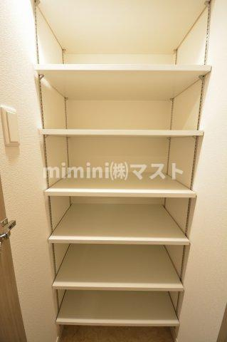 大阪市福島区玉川３丁目の賃貸マンションの収納