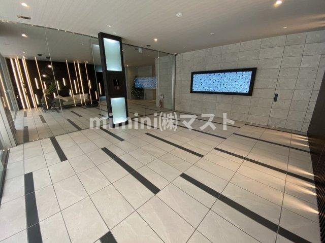 大阪市福島区玉川３丁目の賃貸マンションのロビー