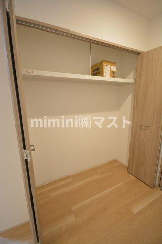 大阪市福島区玉川３丁目の賃貸マンションの収納
