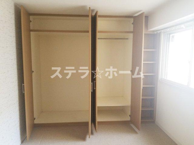 北野ルーエの収納|十分な収納スペースがあります