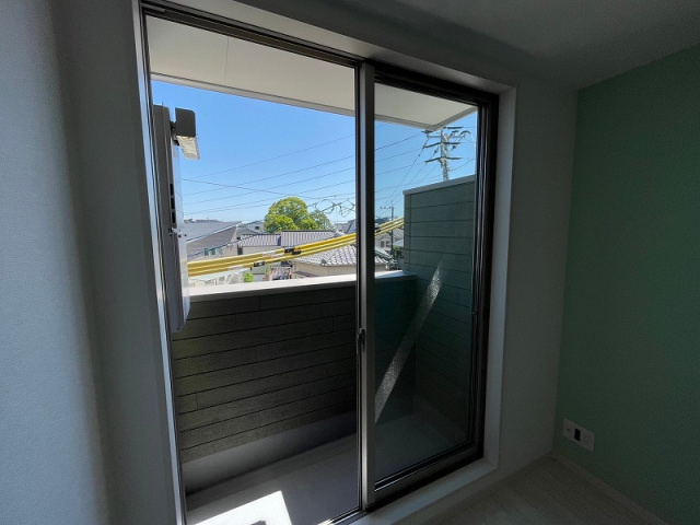 CB久留米シニフィアンのバルコニー|お洗濯にも便利なバルコニー付き