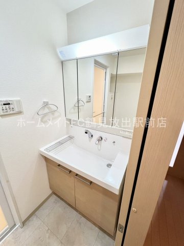 大阪市鶴見区今津北３丁目の賃貸マンションの独立洗面台