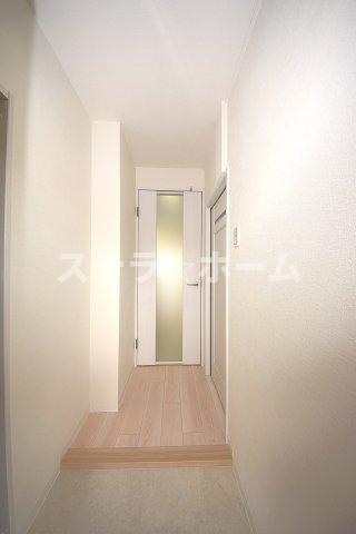 塚本北コーポの玄関|シンプルで使いやすい玄関です