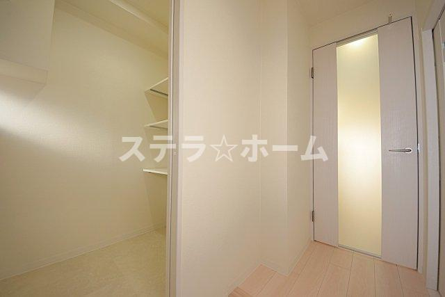 塚本北コーポの収納|たっぷりとした収納スペースです