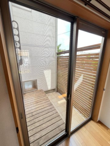 KASUGAエコパティオのバルコニー