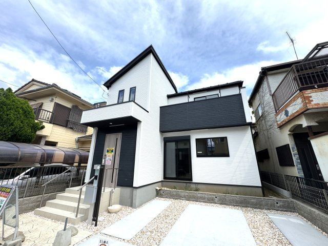 流山市前ヶ崎新築戸建（前ヶ崎４期）の外観|完成済み内覧可能です！！