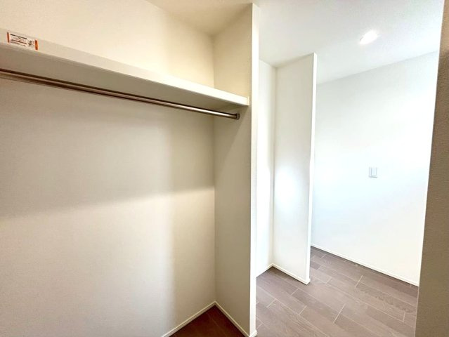 ＼新築モデルハウス／　好評販売中！　静岡市駿河区みずほ１期　全２邸の収納|ゆったりしたWIC。