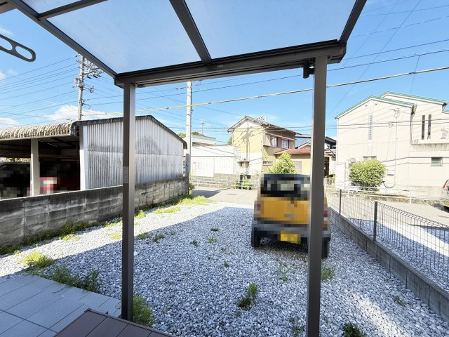 貸家（神田１５１０－１４－１）　Ａ棟のバルコニー