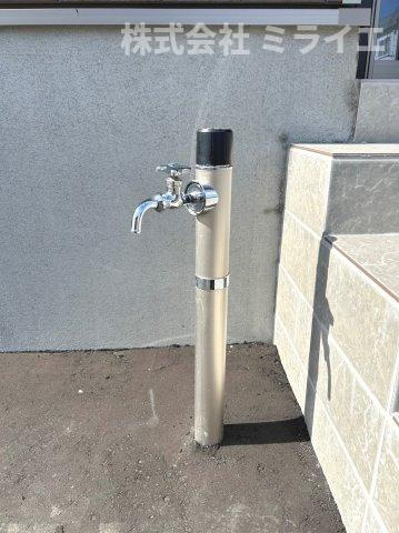 【新築戸建】札幌市南区真駒内柏丘2丁目3棟の設備|散水栓