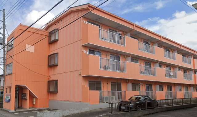 土浦市一棟マンションの外観