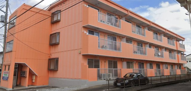 土浦市一棟マンションの外観