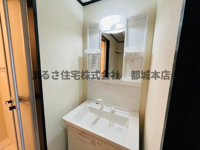 プリンセスマンションの独立洗面台