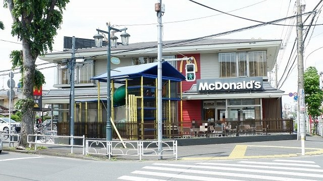 オリオンの周辺|マクドナルド東久留米店まで600m