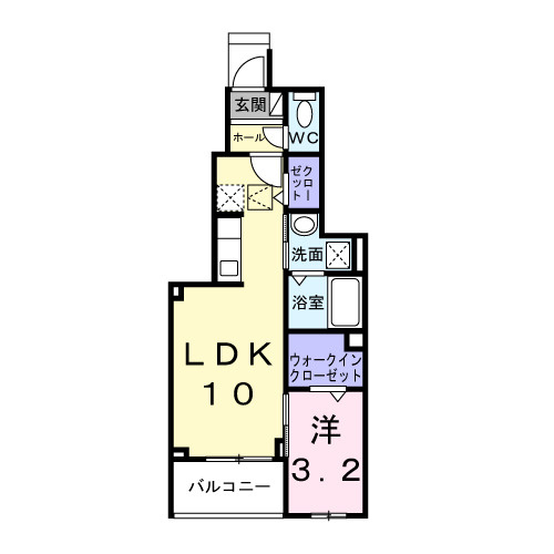 オリオンの間取り