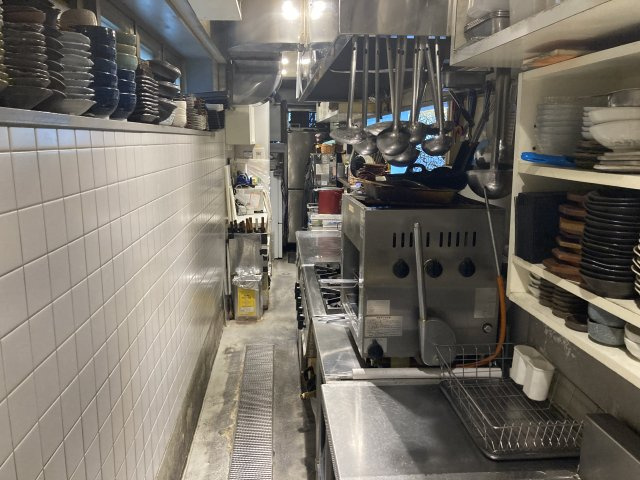 【キッチン】 | 西国分寺駅徒歩1分 パレステージ西国分寺 1階B区画 11.89坪 飲食店居抜き