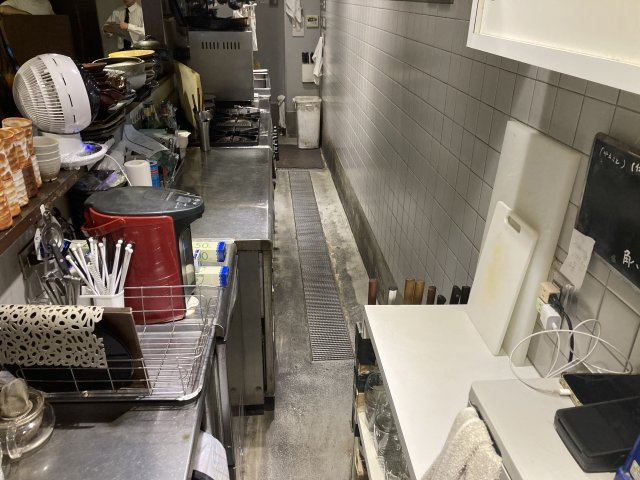 【キッチン】 | 西国分寺駅徒歩1分 パレステージ西国分寺 1階B区画 11.89坪 飲食店居抜き