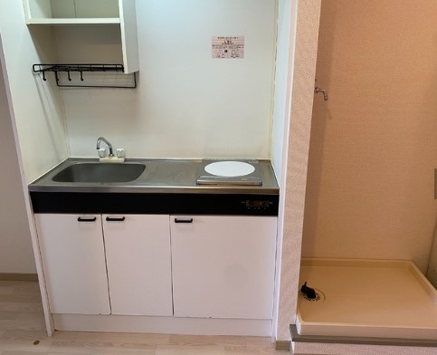 福井県鯖江市　1棟アパートのキッチン