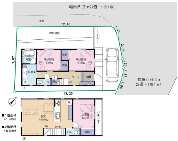 海見え！リビングから逗子海岸・富士山遠望の間取り|導線を考えられた間取り
