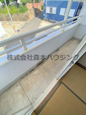 【バルコニー】 | 　土井ハウス　 | 広々としたバルコニーです