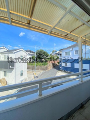【展望】 | 　土井ハウス　 | 室内からの眺望です