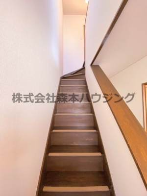 【内装】 | 　土井ハウス　 | 室内階段部分です