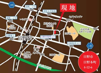 【地図】 | 日野市日野本町4-12-6