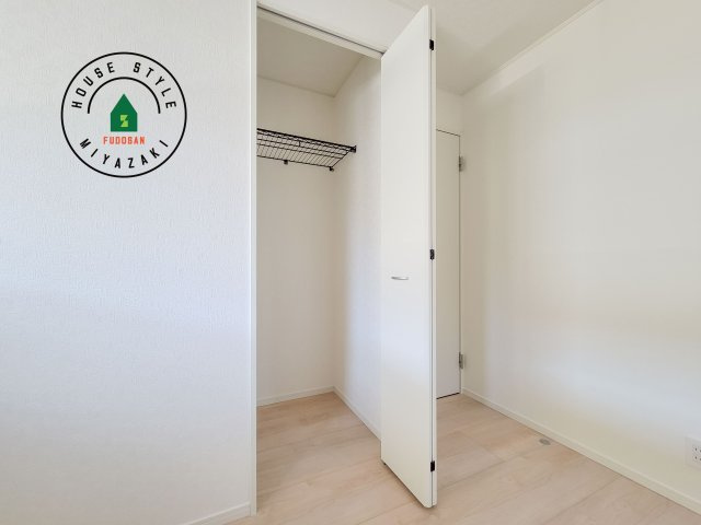 宮崎市島之内第11-3棟　(1号棟)の収納|収納には困りません。