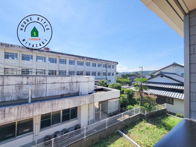 宮崎市島之内第11-3棟　(2号棟)の展望|眺望や窓からの景色が良いと、家で過ごす時間も快適です。