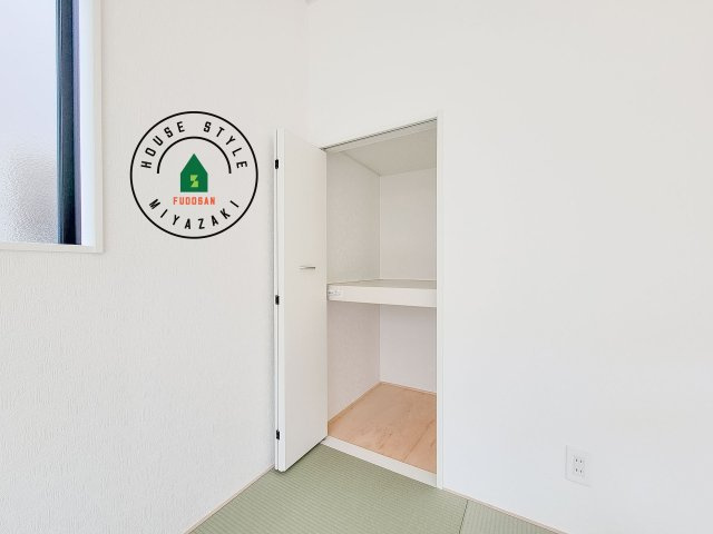 宮崎市島之内第11-3棟　(2号棟)の収納|収納には困りません。
