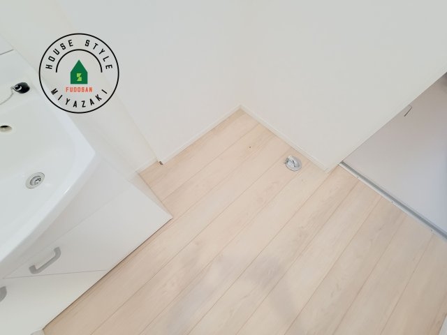 宮崎市島之内第11-3棟　(2号棟)のランドリースペース|ランドリースペースとなります。広々して有効的にご使用できます。 