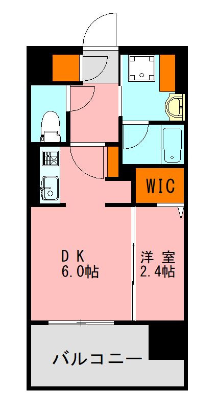 LANDIC PREMIUM HAKATAの間取り
