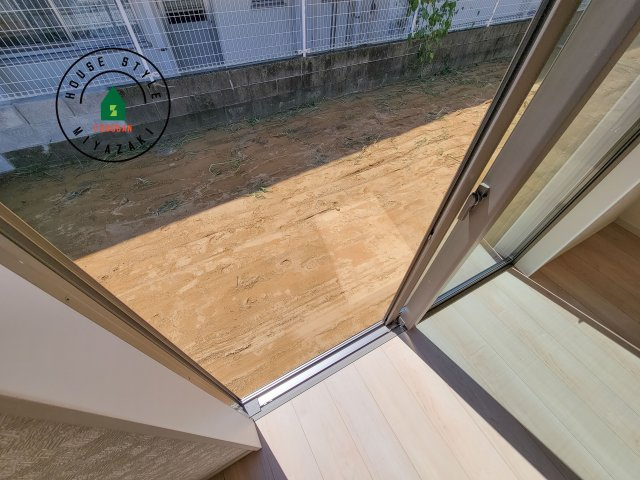 宮崎市島之内第11-3棟　(3号棟)のバルコニー|将来的にウッドデッキなど施工して、素敵なバルコニースペースを活用できます。